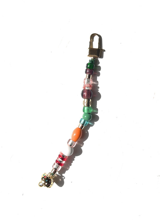 Gold Shroomin Bag Charm